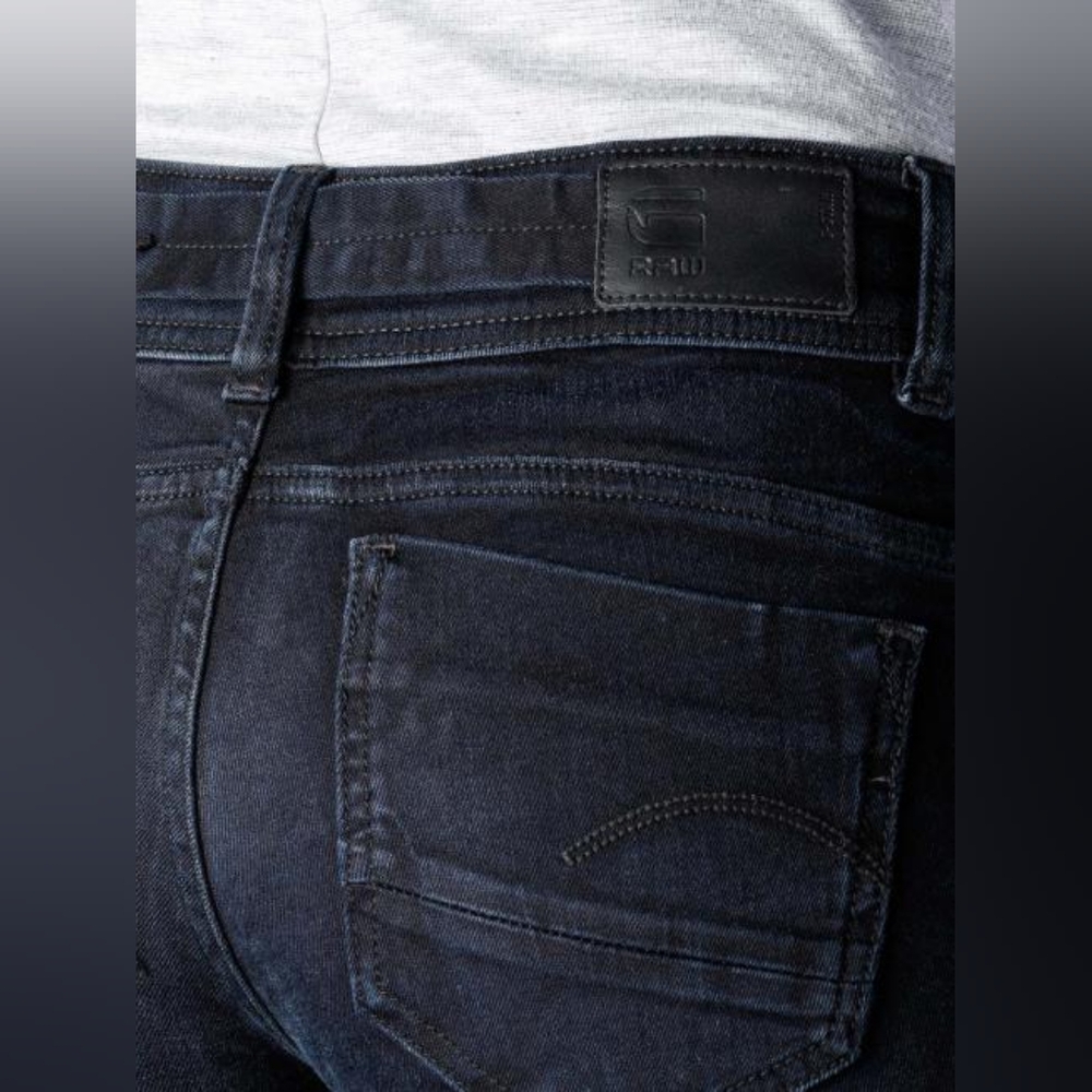 15. NWT G-STAR MIDGE STRAIGHT JEANS IN DARK AGED - Picture 2 of 11